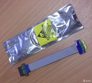 Райзеры PCI-E 1x/1x для майнинга