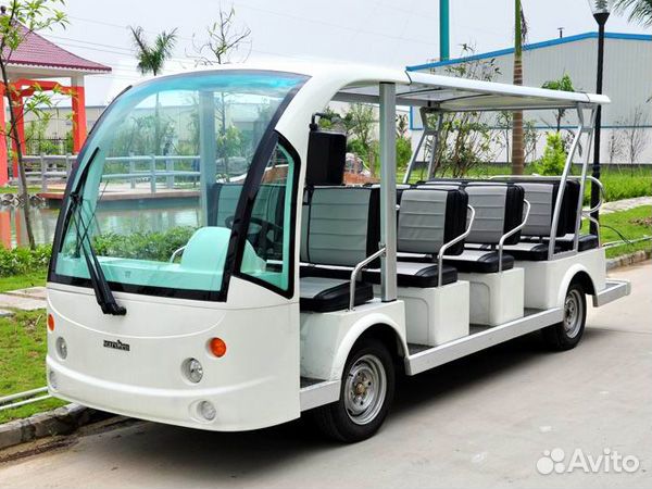 Электробус туристический, электромобиль