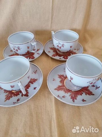 Чайные пары Вербилки 50-60 годов