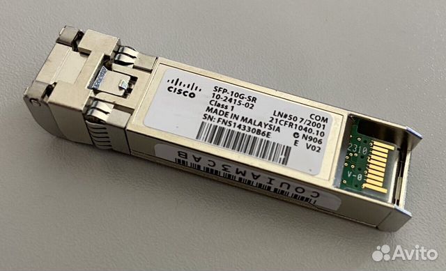 Cisco трансивер конвертер SFP-10G-SR