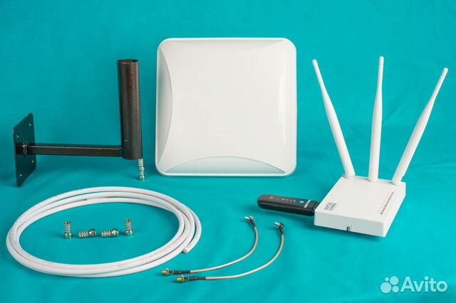 Готовый комплект для усиления 4G/LTE интернета