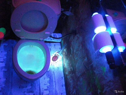 Подсветка для унитаза LED с датчиком движения