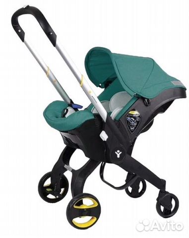 Аренда коляска-автолюлька FooFoo 4 в 1 (зеленая)