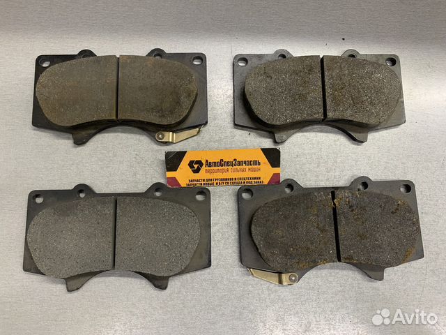 Колодки дисковые передние Toyota Land Cruiser J12