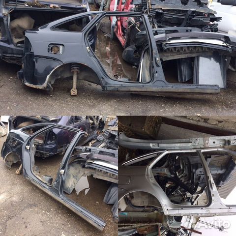 Крыло заднее priora хетчбэк с порогом