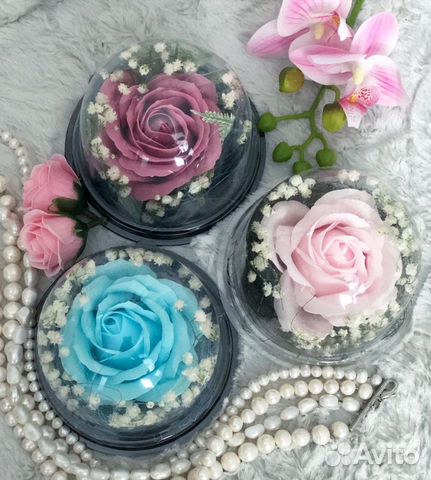 Роза в колбе