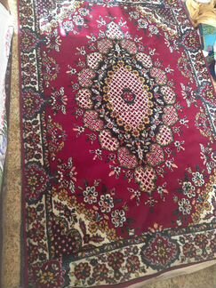 Ковер новый 216*136см, шерсть