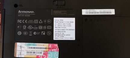 Продам ноутбук бу Lenovo B590