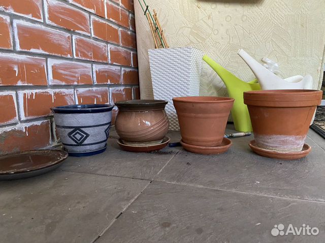 Цветочные горшки керамические