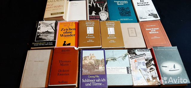 Книги - немецкий,русский язык