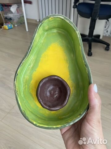 Тарелочка авокадо