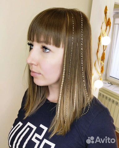 Перья в волосы/ Перья для волос/ Бохо