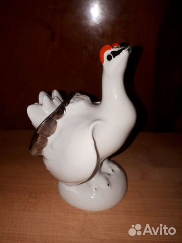 Статуэтка СССР Тетерев Фарфор