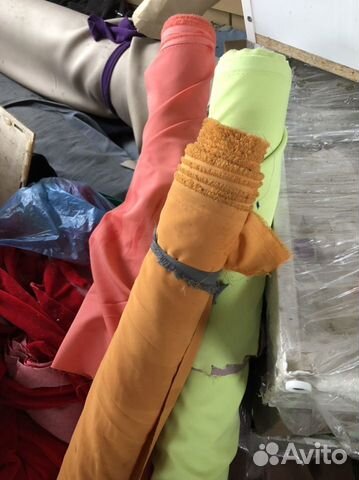 Отрез ткани шифон