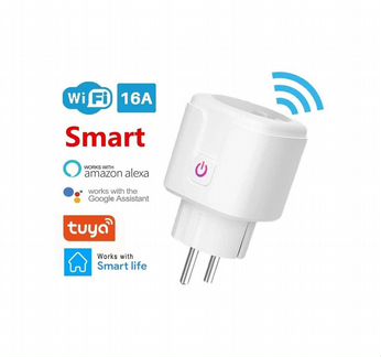 Умная розетка WiFi 16А