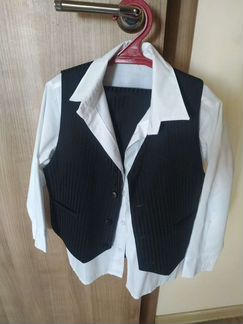 Комплект(брюки, жилетка, рубашка)
