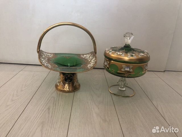 Богемское стекло. Bohemia (Богемия), Чехословакия