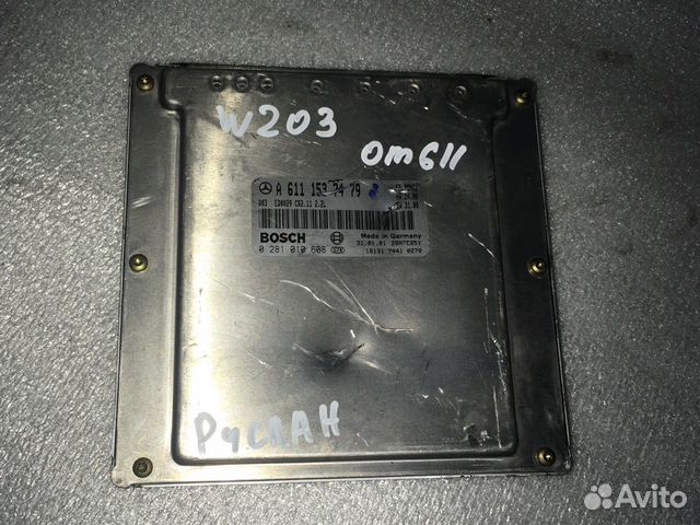 Эбу A6111537479 Mercedes W203 2.2cdi