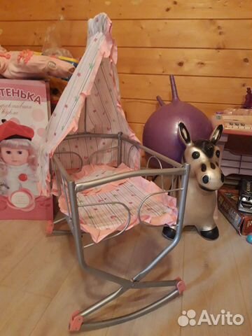 Детская кроватка для игрушек