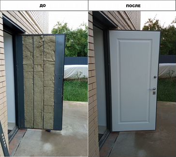 Установка мдф панелей, Обивка дверей,Замена замков