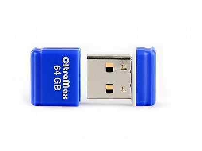 Флеш-накопитель USB 64GB OltraMax 50 синий