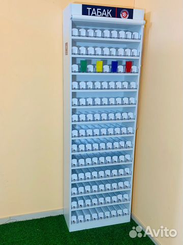 Шкаф для сигарет на 117 видов табака