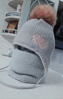 Шапка и снуд для девочки