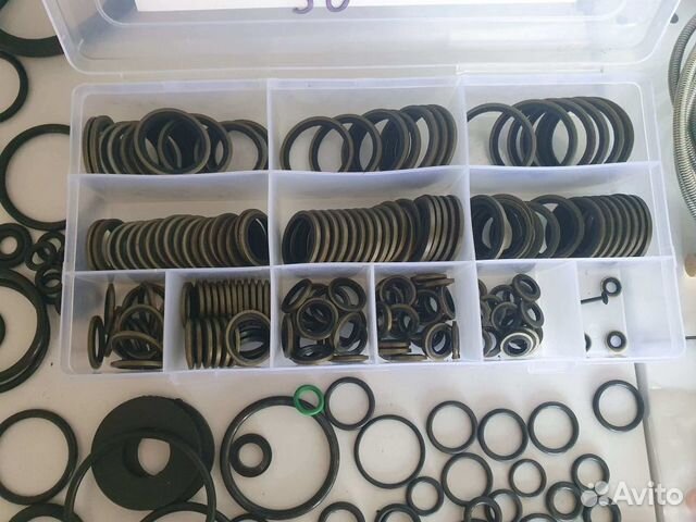 Шайба металлическая прорезиненная 18*23*2мм