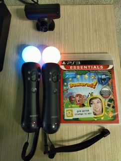 PS Move+Камера PS3+Диск