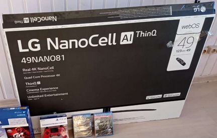 Телевизор LG NanoCell Al ThinQ49NAN081