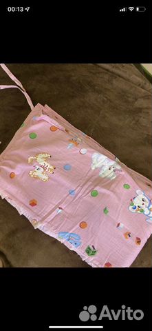 Бортики для детской кроватки