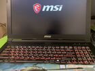 Игровой MSI GP62 8RC/6 ядер/ 8Gb/GTX 1050-2Gb/SSD