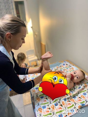 Детский массаж от 1 мес с выездом + тейпирование