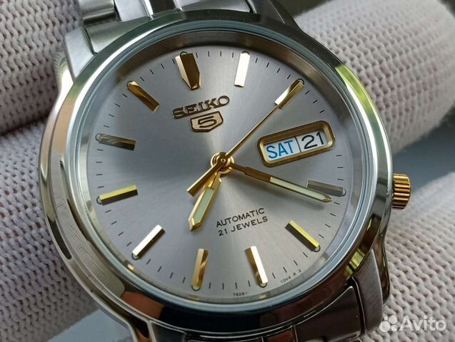 Часы Seiko (Сейко) 5 Automatic Gray купить в Москве | Личные вещи | Авито