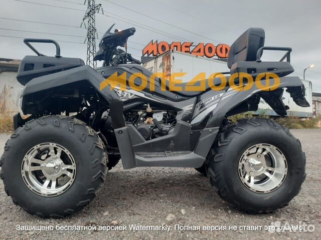 Квадроцикл rato ATV200 LD Black + шлем