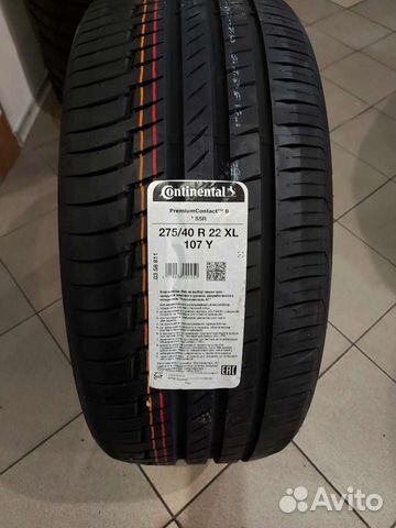 Continental PremiumContact 6 SSR 275/40 R22 107Y