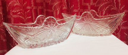 Салатники хрустальные. СССР. Чехословакия