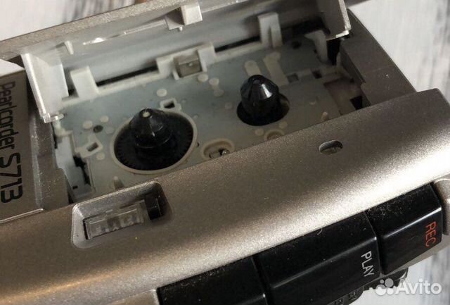 Диктофон olympus s713 с микрофоном и касетой