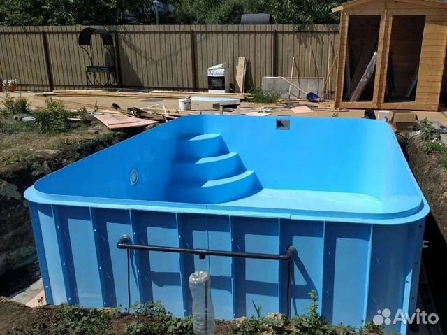 Пластиковый бассейн