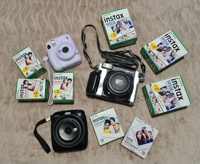 Аренда полароидов Instax Wide 300/Square/Mini 11