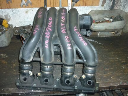 Впускной коллектор на ауди а4 б6 б7 2,0л