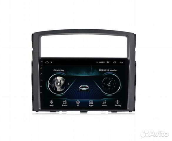 Магнитола планшет для Mitsubishi Pajero IV 2007+