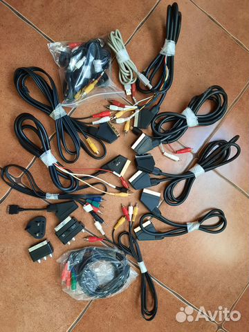 Кабели scart, провода тюльпаны