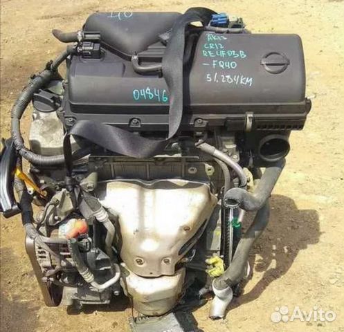 Двигатель cr12de cg12de Nissan Micra March 1.2