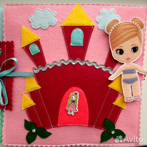 Книга из фетра