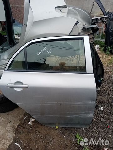 Дверь задн/правая на Тойота Королла Е15/2011 год