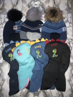 Шапка-шлем зимняя