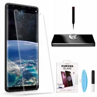 Прочнейшее UV защитное стекло samsung s10 Plus