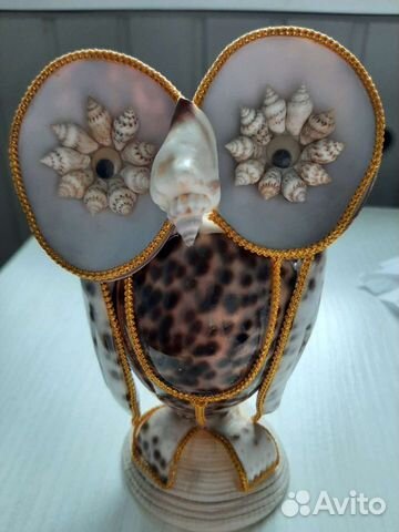 Статуэтки из морских ракушек и т.д