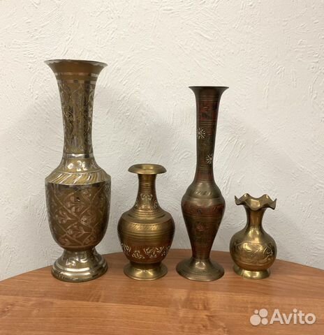 Ваза индия латунь СССР